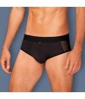Slip uomo nero microfibra intimo sexy Boldero briefs Obsessive