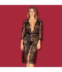 Vestaglia sexy in pizzo ciglia lunga peignoir Obsessive Lashy