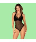 Body teddy a perizoma tulle e pizzo Obsessive Medilla 