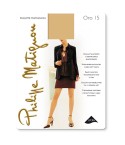 Collant Philippe Matignon Oro 15 velato opaco