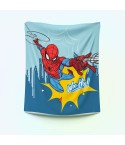 Plaid Marvel stampa Spiderman in coral Disney 