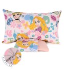 Completo letto Principesse 100% Flanella di Cotone singolo