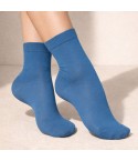 Calze donna corte lana merino assortite Prisco cool wool DC- 3 paia 