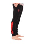 Pantaloni tuta  Uficiale AC Milan 100% cotone nero