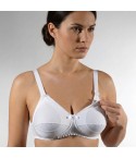  Reggiseno allattamento Gios 280 puro cotone apertura con asole avanti