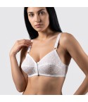 Reggiseno senza ferretto Gios 112 coppa B in pizzo avanti