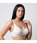  Reggiseno senza ferretto Gios Donna coppa B e C cotone pizzo avanti