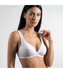 Reggiseno senza ferretto Gios madrid puro cotone non imbottito avanti
