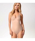 Body Contenitivo Donna con Ferretto Effetto Micro Shape New sara Infiore 037634