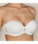 Reggiseno Selene Ainoa preformato con ferretto coppa C D fronte modella