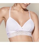 Reggiseno Bralette Selene Kim pizzo senza ferretto