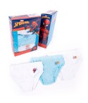 Slip da bambino Spider-man assortiti in 100% cotone 3 pezzi 