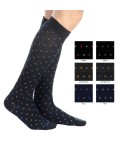 Calze invernali Meritex 1204 caldo cotone a pois 6 paia