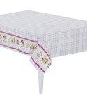 Tovaglia in twill di cotone rosa sabbia Sommaruga Siesta G