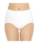 Slip donna contenitivo Pompea welness in microfibra bianco