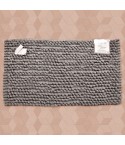 Tappeto bagno Preziosa antiscivolo cotone naturale tinta unita BAT.0034