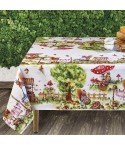 Tovaglia Vingi Tiffany cod.03 fantasia scoiattoli cotone