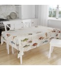 Tovaglia 100% cotone con pesciolini e coralli Tiffany dis.38 Vingi
