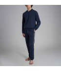 Pigiama uomo caldo cotone scollo v Ragno U990N2