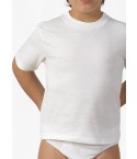 Maglia bambino Snelly ub73c mezza manica in cotone 