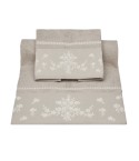 Vingi set asciugamani viso e ospite Bouquet avana