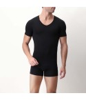 Maglia uomo Perofil VPRT00015 a punta mezza manica in cotone modal