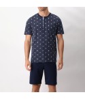 Pigiama uomo Perofil VPRT92817 corto 100% cotone