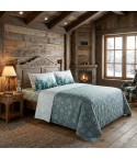 Completo letto cotone stampa alta definizione Di Maestro Winter Pines