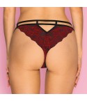 Mutandine brasiliana pizzo bordeaux Sugestina Obsessive