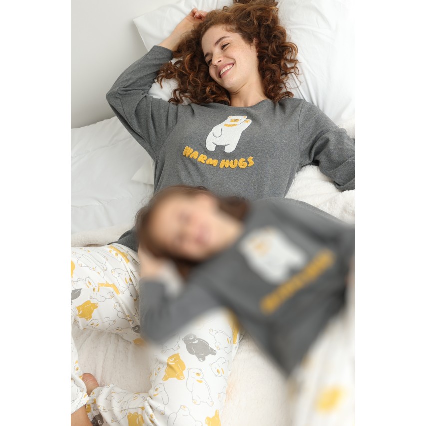 Pigiama Masha E Orso - Caldo Cotone Bambina - Foto 5