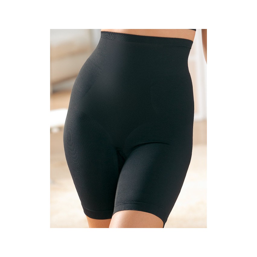 Guaina senza cuciture con gamba microfibra Plantex Intimorosa