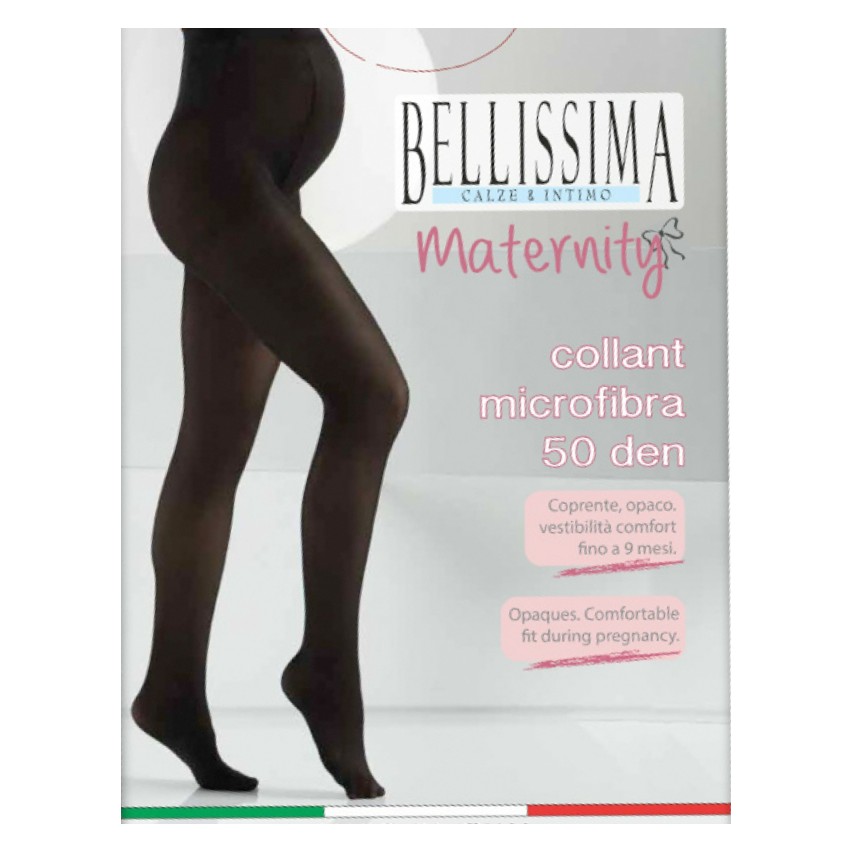 Collant gestante maternity bellissima microfibra 50 den