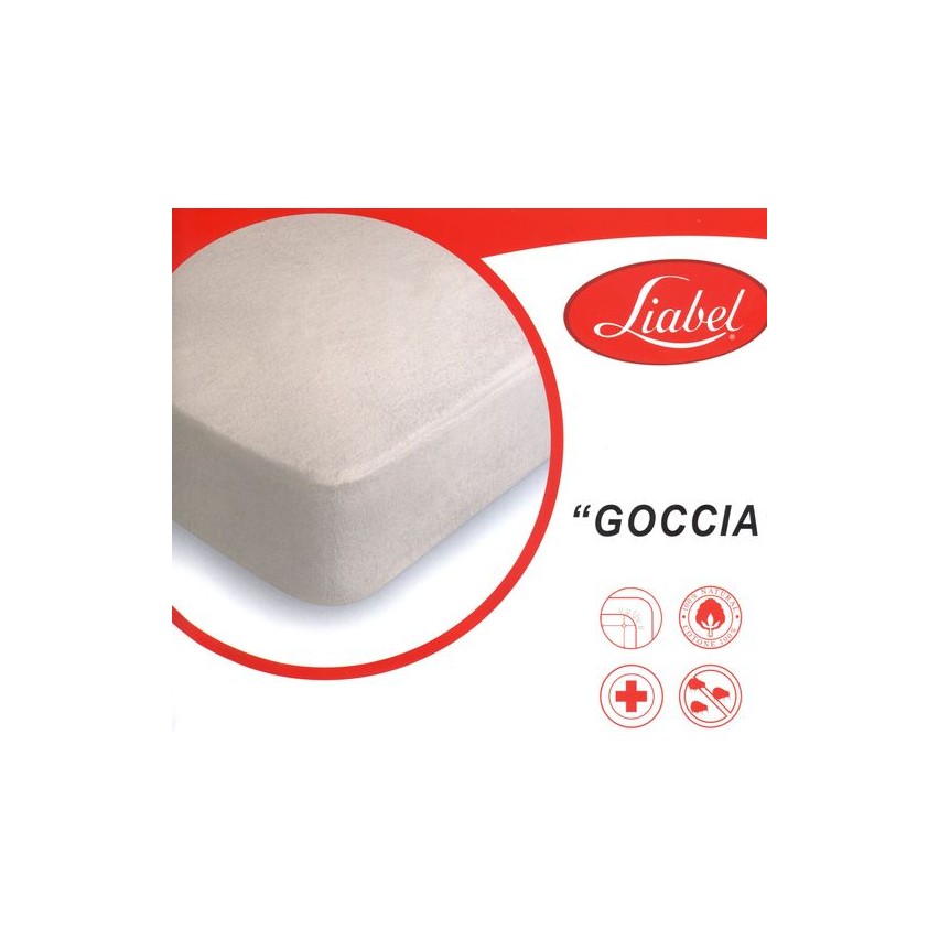 Coprimaterasso Liabel Goccia singolo impermeabile cotone