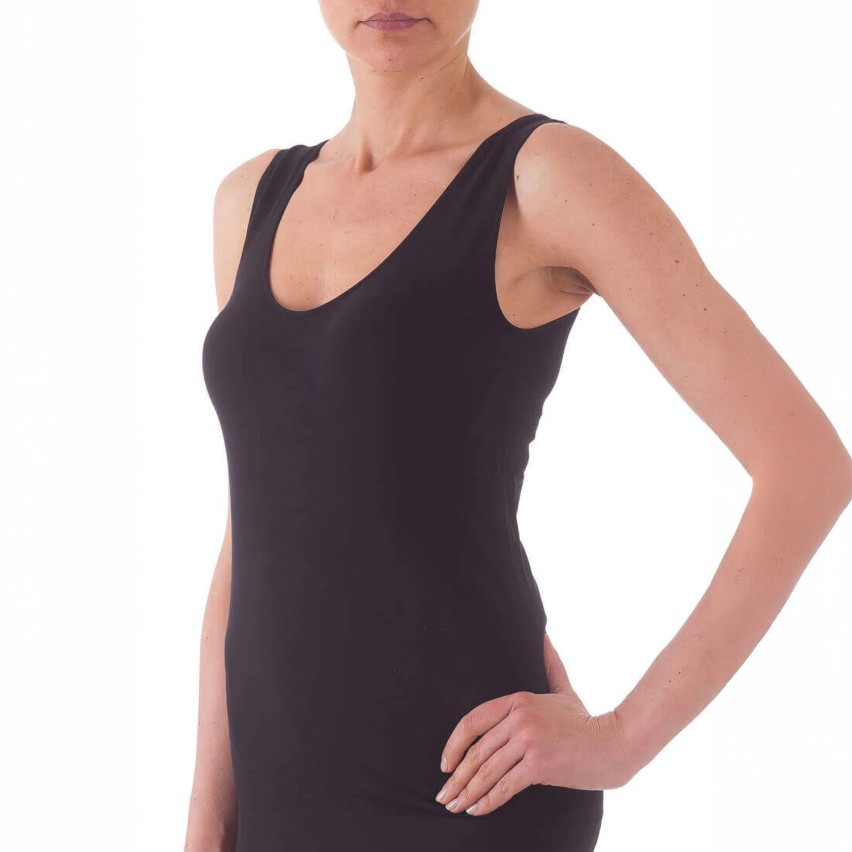 Canottiera donna Bellissima 053 spalla larga microfibra 