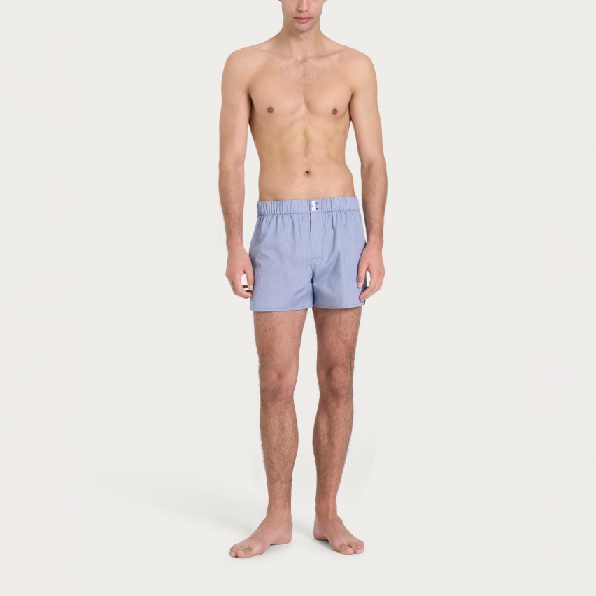 Boxer uomo a fantasia in tela di cotone Ragno 06533S set da 3 pezzi 