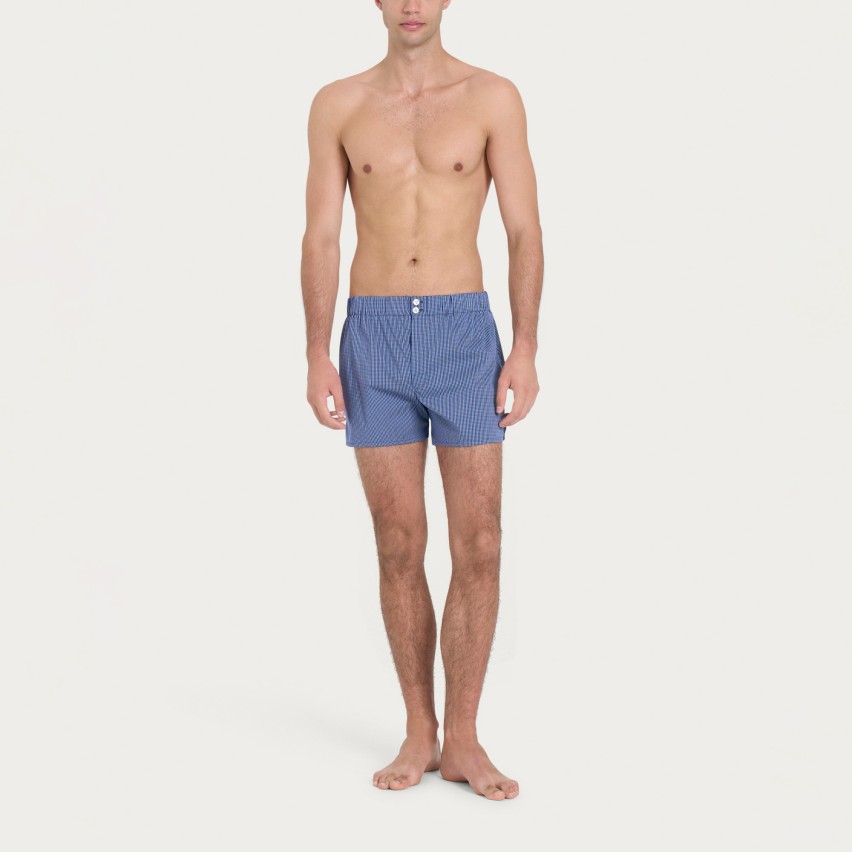 Boxer uomo a fantasia in tela di cotone Ragno 06533S set da 3 pezzi 