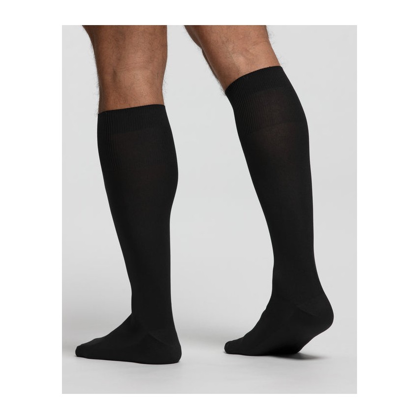 Calze uomo lunghe Pompea piquet 3 paia