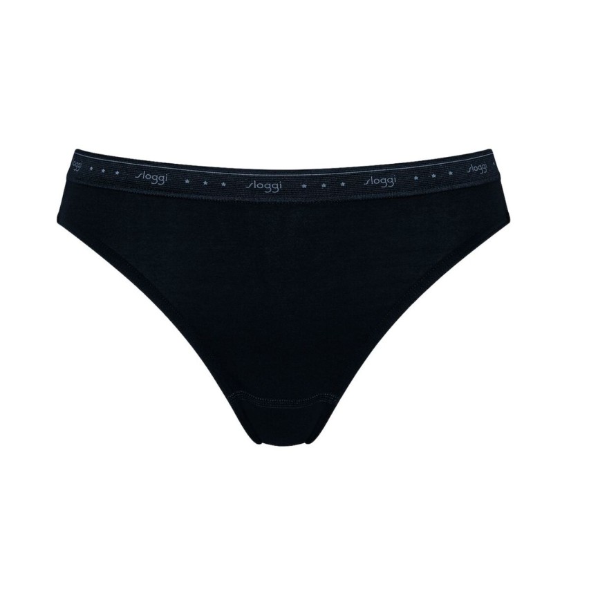 Slip donna Sloggi 100 tai  sgambati cotone 2 pezzi