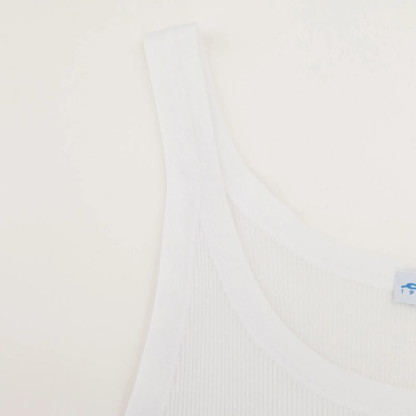 Canottiera uomo 1100 Cagi a costine spalla stretta 