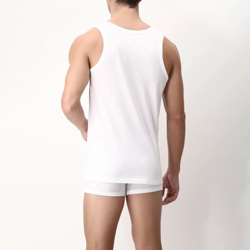 Canottiera uomo Cagi 1111 filo di scozia 