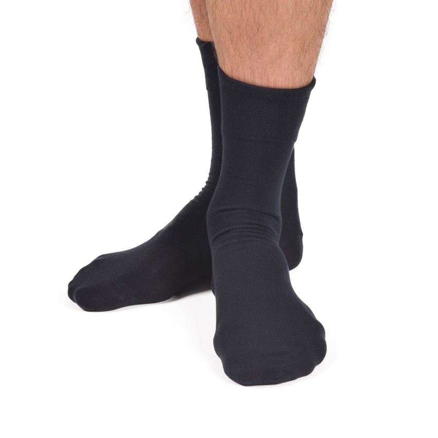 Calze corte Sanitarie senza elastico Uomo Meritex 1405 assortite 6 paia