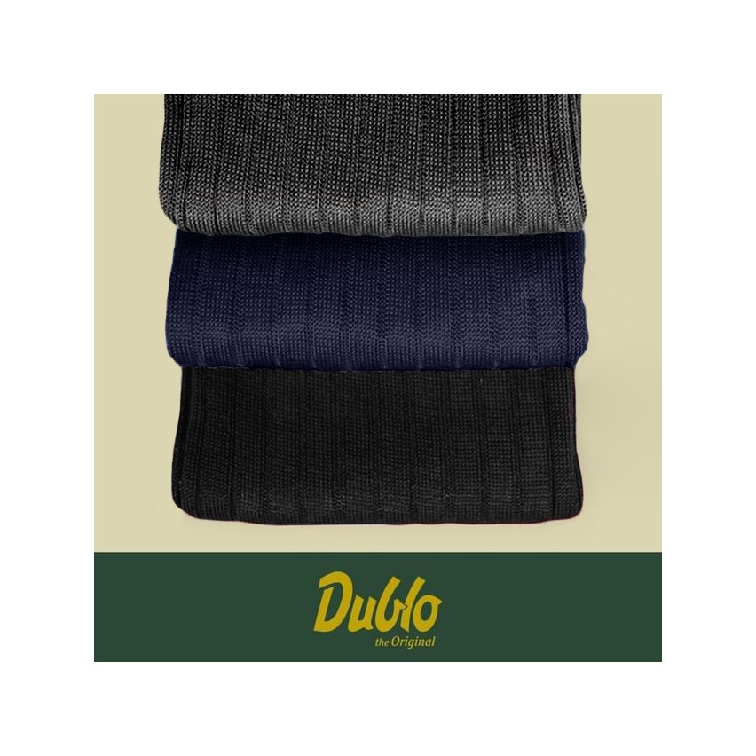 Calze uomo lunghe Dublo coste 335S - 3 paia