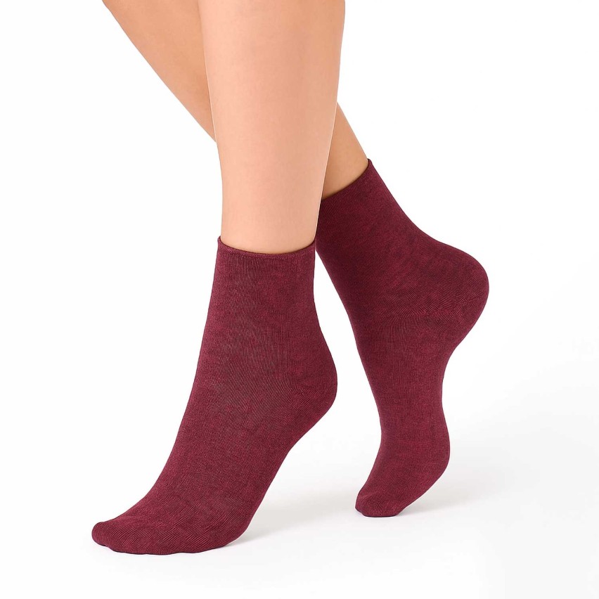 Calzino donna cashmere taglio vivo Filodoro F1160- 3 paia