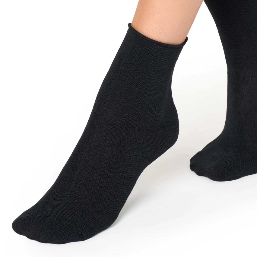 Calzino donna cashmere taglio vivo Filodoro F1160- 3 paia