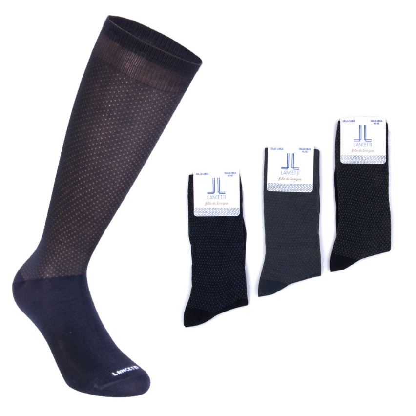 Calze Eleganti Uomo In Filo Di Scozia – Modelli Unisex Originali, Made In Italy, Taglie 39-46, Confezioni Da 3 O 6 Paia