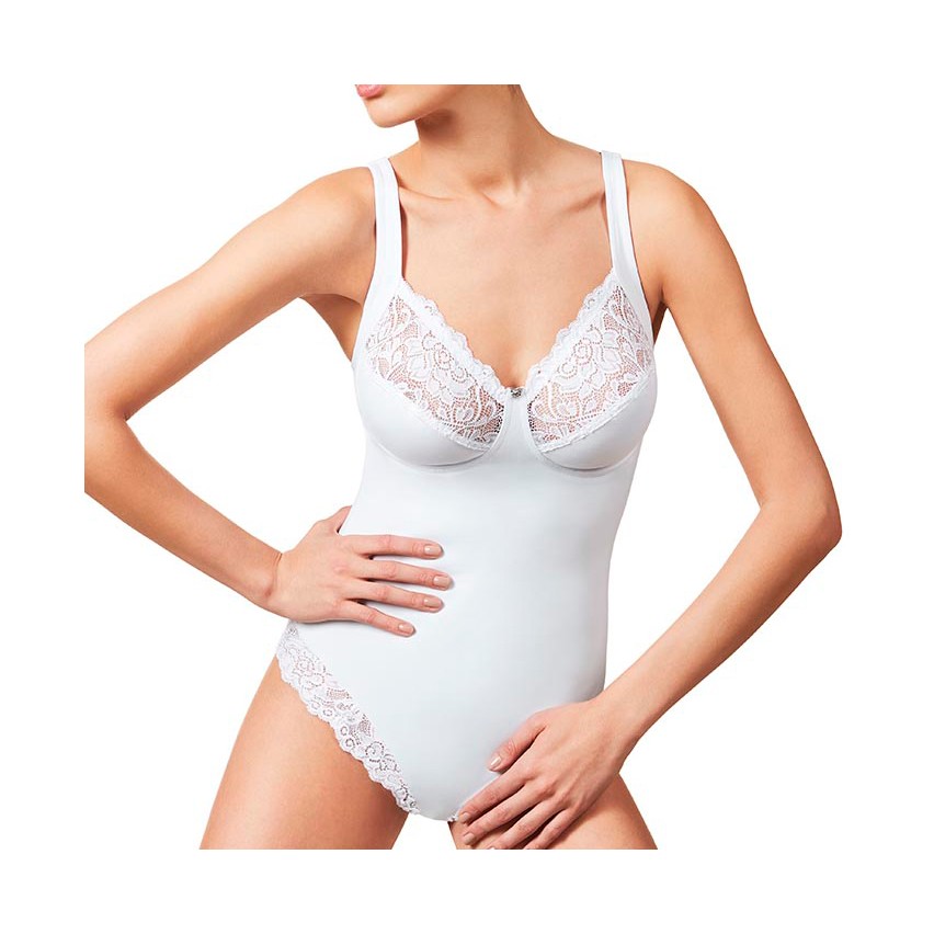 Body donna Papillon S188 senza ferretto coppa C pizzo