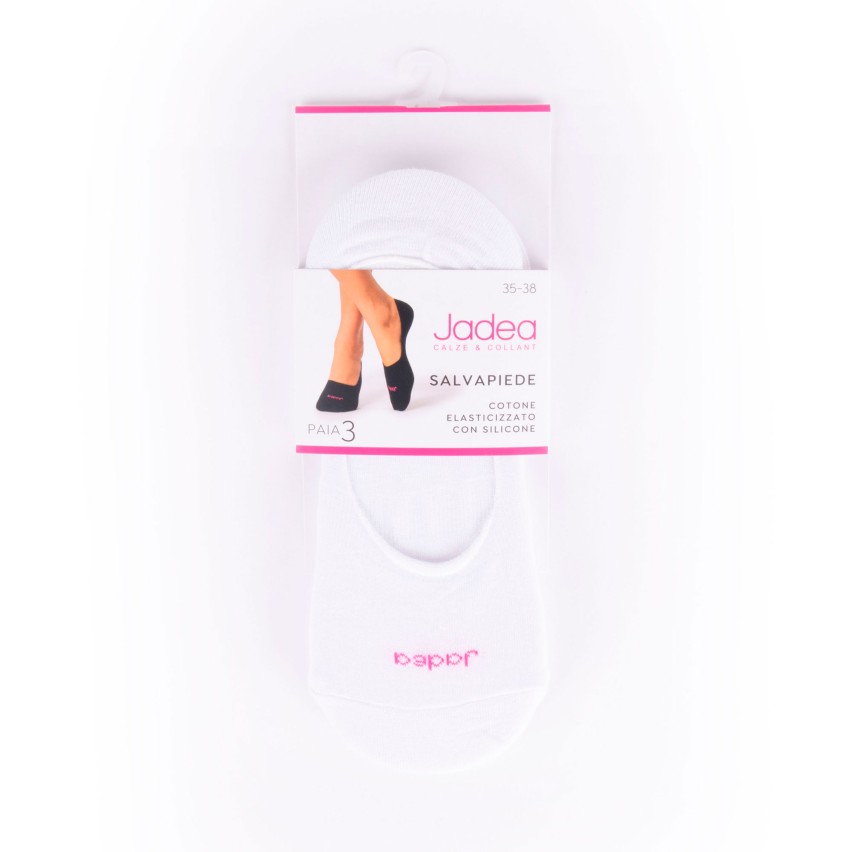 Salvapiede donna Jadea JB05 con silicone tallone 3 pz