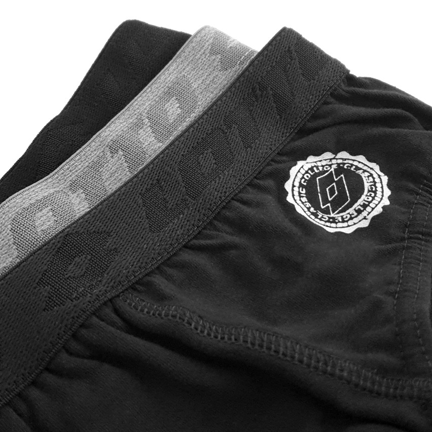 Slip da uomo Lotto ls1004 3 pezzi cotone elasticizzato