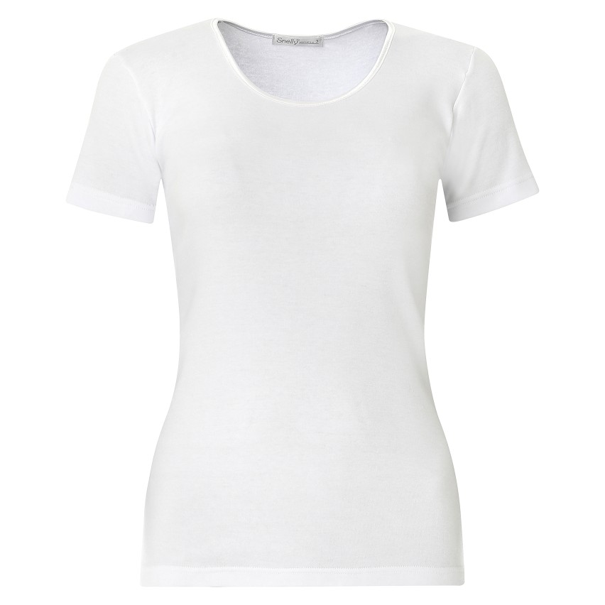 Maglie mezza manica caldo cotone intime donna Snelly 2034 3pz
