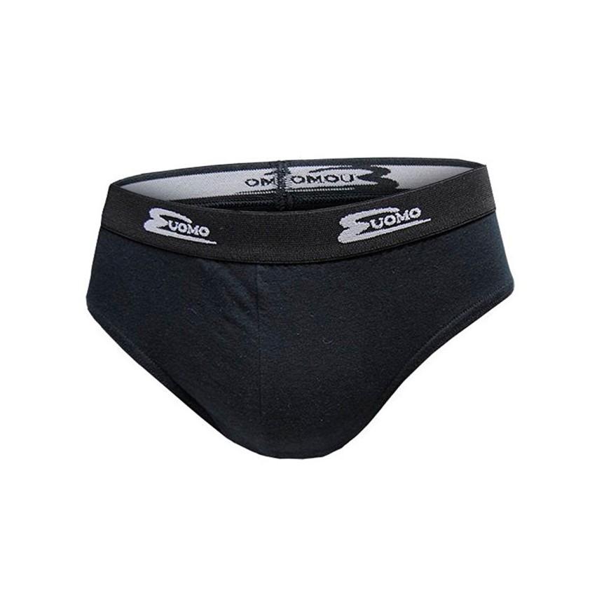Slip in cotone bielastico con elastico ribattuto – Qbo